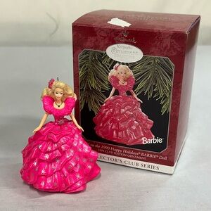 Vintage Hallmark Keepsake “Holiday Barbie, 1998” Ornament